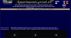 Desktop Screenshot of apartments4rent.ro